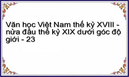 Văn học Việt Nam thế kỷ XVIII - nửa đầu thế kỷ XIX dưới góc độ giới - 23