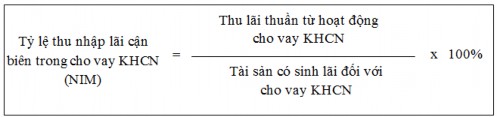 Chỉ số này tăng tức biên lợi nhuận từ lãi của cho vay KHCN tăng sẽ giúp NHTM 10