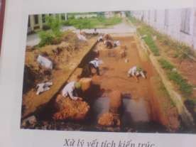 Vết tích điện Tường Quang Vết tích Gò Gạo gò chữ Công Quy hoạch dự án xây 12