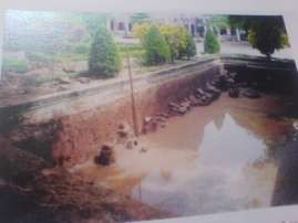 Vết tích Gò Gạo gò chữ Công Quy hoạch dự án xây dựng khu tưởng niệm nhà 14