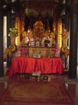 Tượng gian thờ bia đá chùa Văn Hoà Chùa Trà Phương 15