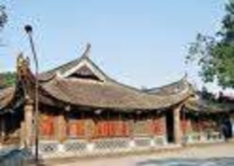 Đình Đồng Kỵ Vinh quy bái Tổ Tranh hoa cúc Tranh Khảm Trai Tủ chè Bộ quốc Minh 3