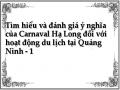 Tìm hiểu và đánh giá ý nghĩa của Carnaval Hạ Long đối với hoạt động du lịch tại Quảng Ninh - 1