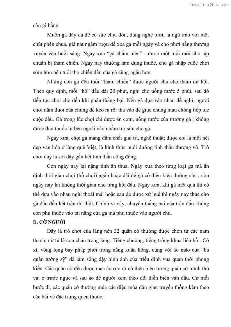 Khóa luận tốt nghiệp Văn hóa du lịch Nghi lễ cày Tịch điền Đọi Sơn huyện Duy Tiên tỉnh Hà Nam với phát triển du lịch - 8 Trang 57