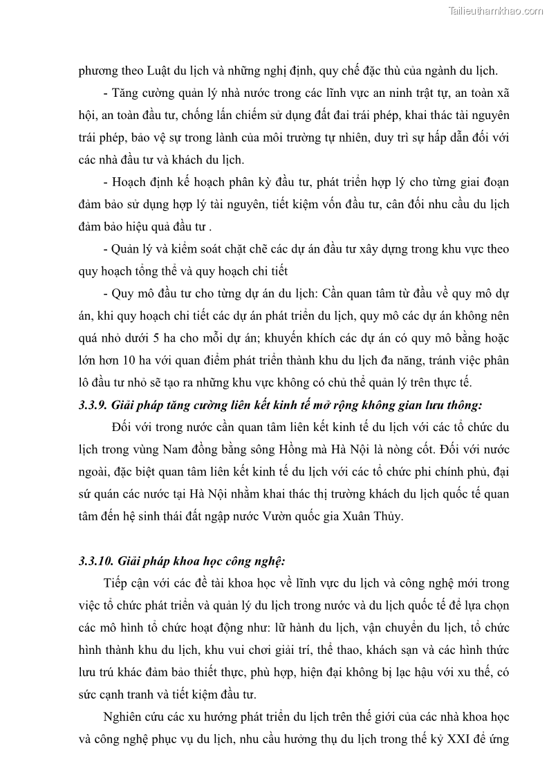 Khóa luận tốt nghiệp Văn hóa du lịch Nghiên cứu những điều kiện phát triển du lịch huyện Giao Thủy, tỉnh Nam Định - 12 Trang 89