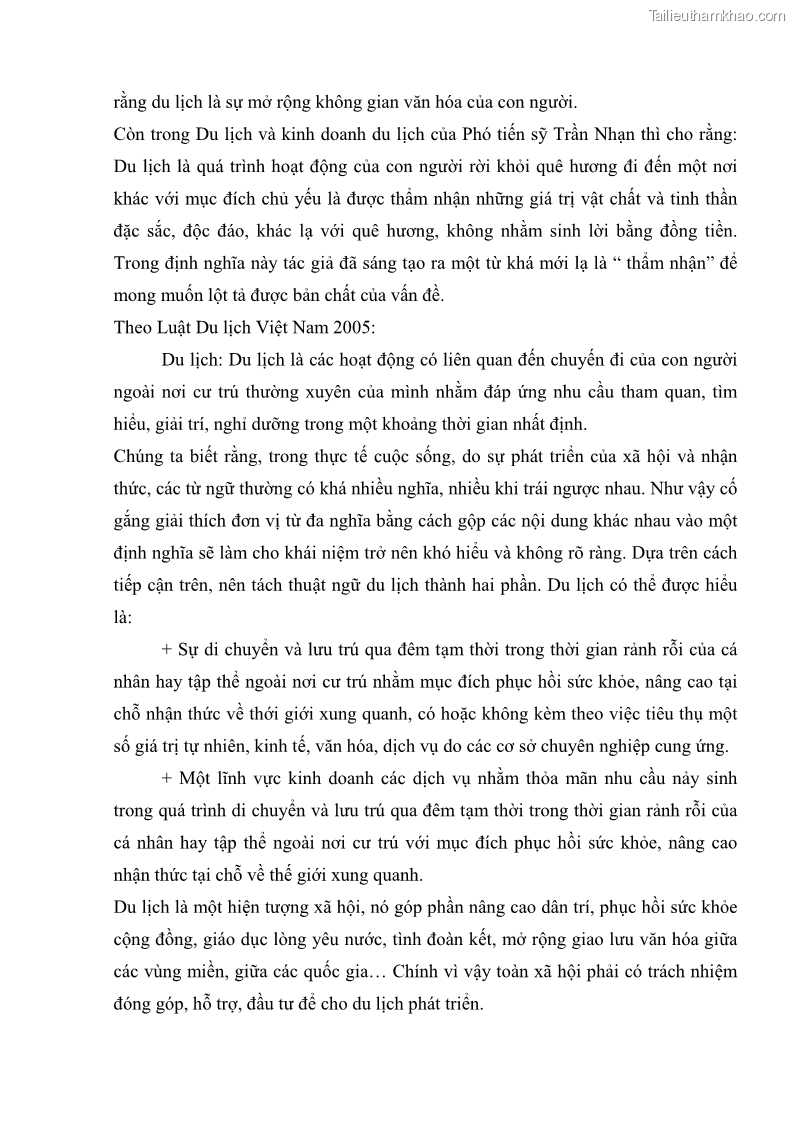 Khóa luận tốt nghiệp Văn hóa du lịch Nghiên cứu những điều kiện phát triển du lịch huyện Giao Thủy, tỉnh Nam Định - 3 Trang 17