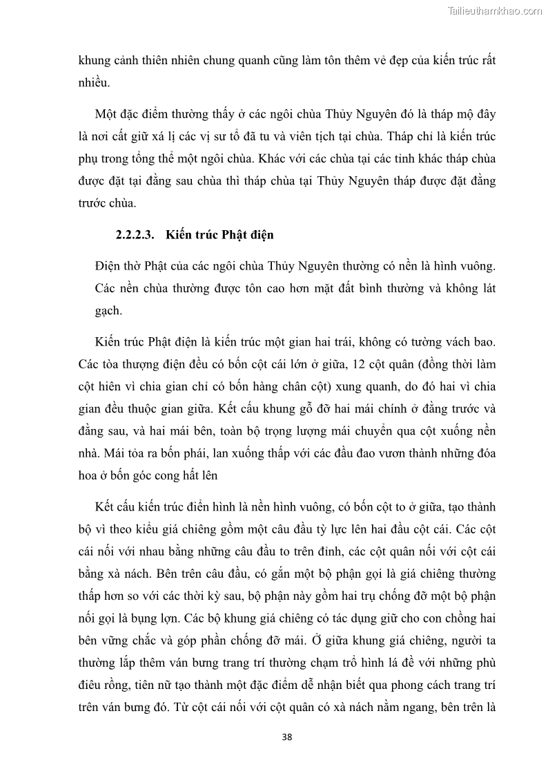 Khóa luận tốt nghiệp Văn hóa du lịch Khai thác giá trị hệ thống chùa Thủy Nguyên phục vụ phát triển du lịch - 6 Trang 41