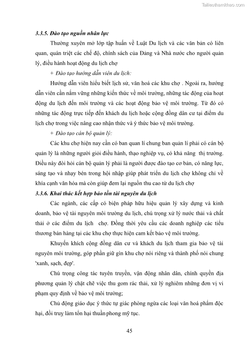 Khóa luận tốt nghiệp Văn hóa du lịch Nghiên cứu khai thác chợ Hải Phòng phục vụ phát triển loại hình du lịch chợ - 7 Trang 49