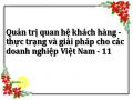 Quản trị quan hệ khách hàng - thực trạng và giải pháp cho các doanh nghiệp Việt Nam - 11