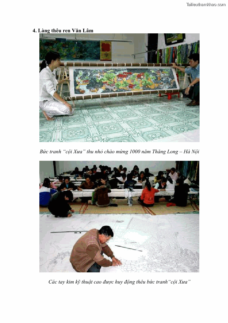 Khóa luận tốt nghiệp Văn hóa du lịch Làng nghề truyền thống và ý nghĩa đối với vấn đề phát triển du lịch ở tỉnh Ninh Bình - 11 Trang 81