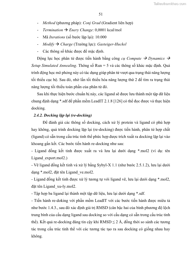 Luận án Tiến sĩ Hóa học Nghiên cứu tổng hợp và đánh giá hoạt tính gây độc tế bào các dẫn xuất của benzimidazole và indole - 9 Trang 65