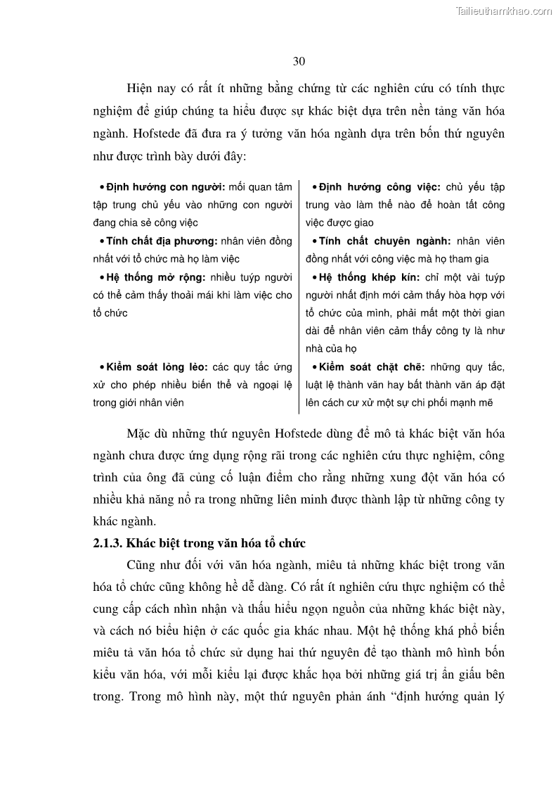 Khóa luận tốt nghiệp Quản trị đa văn hóa tại các tập đoàn đa quốc gia và bài học cho các doanh nghiệp Việt Nam trong thời kỳ toàn cầu hóa - 5 Trang 33