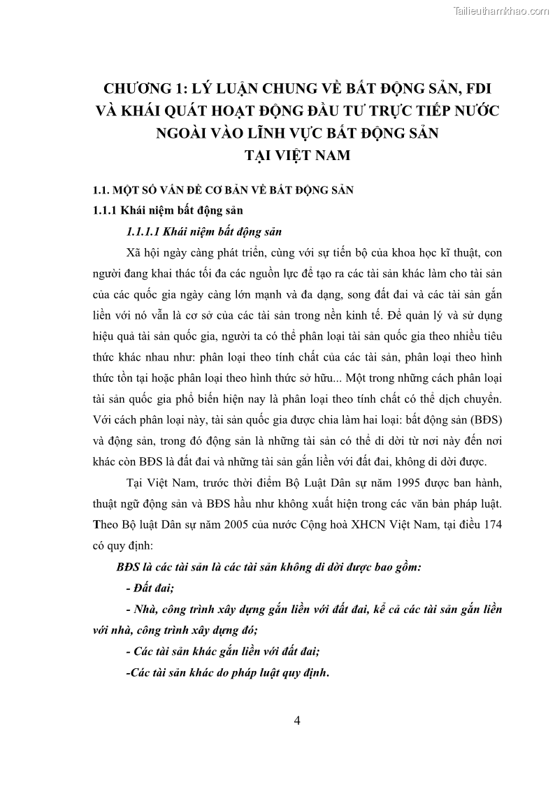 Khóa luận tốt nghiệp Thu hút đầu tư trực tiếp nước ngoài vào lĩnh vực bất động sản tại Hải Phòng - Thực trạng và giải pháp - 2 Trang 9