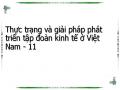 Thực trạng và giải pháp phát triển tập đoàn kinh tế ở Việt Nam - 11