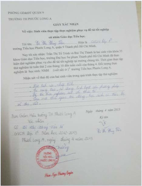 5 Một số giấy tờ hồ sơ cá nhân của HS Trích Hồ sơ nhập học phiếu khám 5