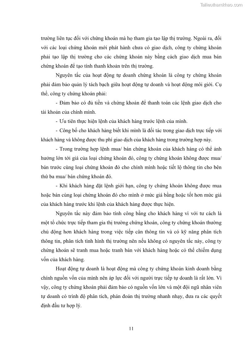 Khóa luận tốt nghiệp Phát triển hoạt động môi giới tại công ty cổ phần chứng khoán VNS - 3 Trang 17