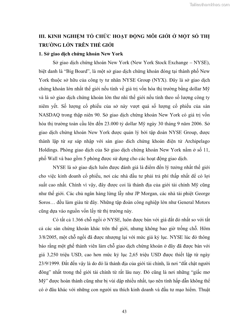 Khóa luận tốt nghiệp Phát triển hoạt động môi giới tại công ty cổ phần chứng khoán VNS - 7 Trang 49