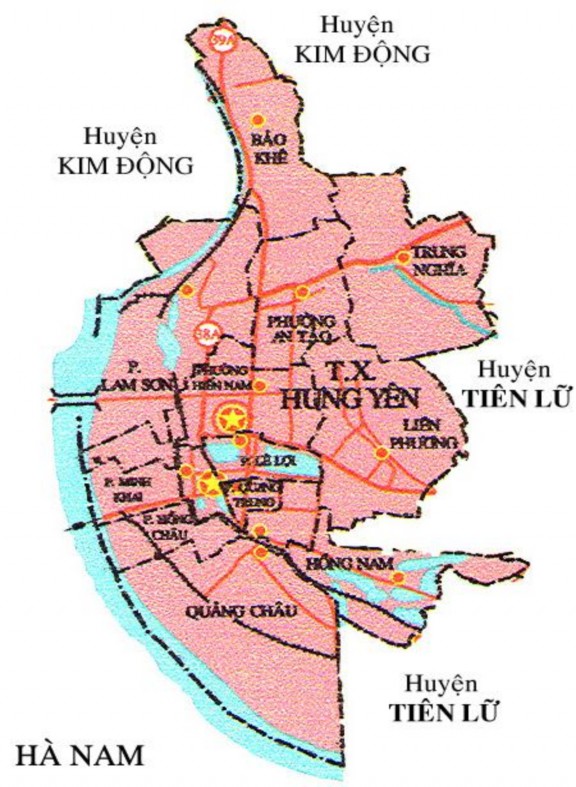 Nguồn Trung tâm xúc tiến du lịch tỉnh Hưng Yên 1 Sơ đồ một số di tích lịch 1