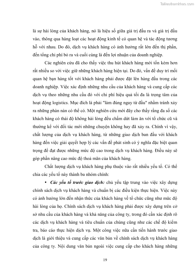 Khóa luận tốt nghiệp Thực trạng và giải pháp phát triển dịch vụ Logistics của Việt Nam đáp ứng yêu cầu hội nhập kinh tế quốc tế - 4 Trang 25