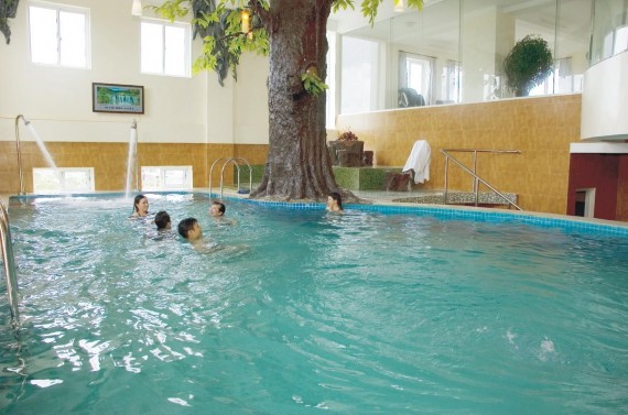 Bể bơi trong nhà Khách sạn Sao Biển Câu lạc bộ sức khỏe Phụ lục 2 Bảng mô 1