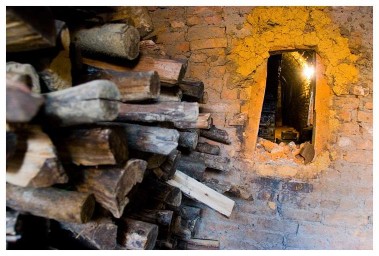 Lò nung bằng than và củi Lò nung gốm bằng gas Hình ảnh sản xuất tại làng 5