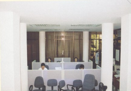 Hình 4 Văn phòng tại tầng 2 Hình 5 Văn phòng tại tầng 3 Tầng 2 và tầng 3 gồm 3