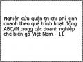Thực Trạng Quản Trị Chi Phí Kinh Doanh Trong Các Doanh Nghiệp Chế Biến Gỗ Việt Nam