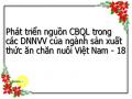 Phát triển nguồn CBQL trong các DNNVV của ngành sản xuất thức ăn chăn nuôi Việt Nam - 18