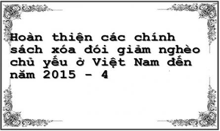 Vai Trò Của Chính Phủ Việt Nam Trong Xóa Đói Giảm Nghèo