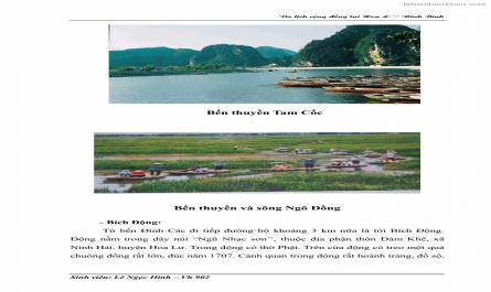 Khóa luận tốt nghiệp Văn hóa du lịch Nghiên cứu hoạt động du lịch cộng đồng tại Hoa Lư - Ninh Bình - 6