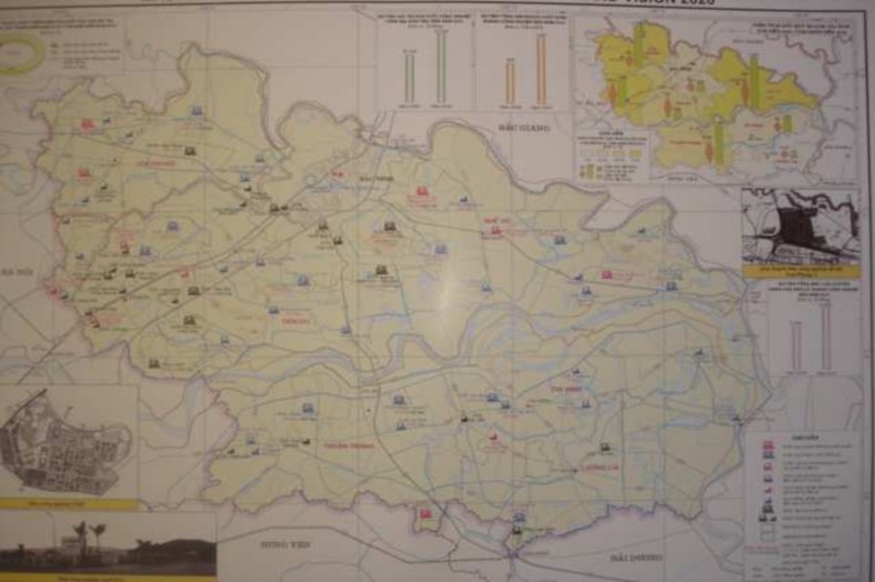 Hình 3 2 Sơ đồ bố trí các khu công nghiệp trong tỉnh đến năm 2020 Nguồn 67 1