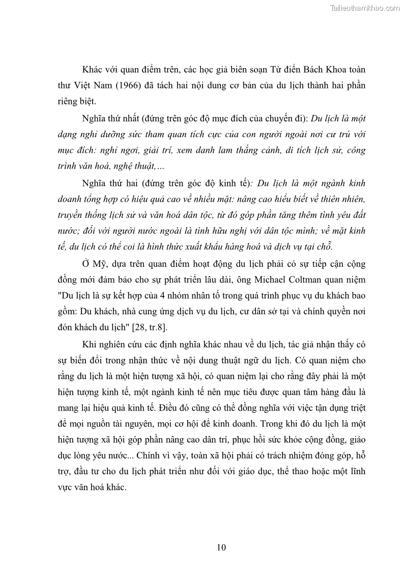 Luận văn Thạc sĩ Kinh tế chính trị Phát triển du lịch ở Hải Phòng trong bối cảnh hội nhập quốc tế - 3 Trang 17