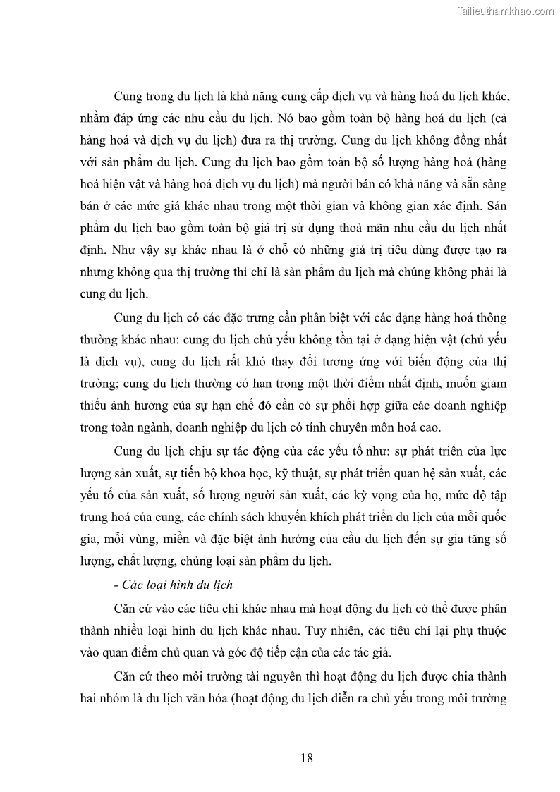Luận văn Thạc sĩ Kinh tế chính trị Phát triển du lịch ở Hải Phòng trong bối cảnh hội nhập quốc tế - 4 Trang 25