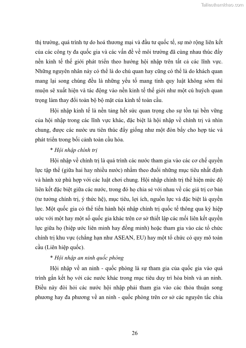 Luận văn Thạc sĩ Kinh tế chính trị Phát triển du lịch ở Hải Phòng trong bối cảnh hội nhập quốc tế - 5 Trang 33