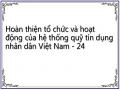 Hoàn thiện tổ chức và hoạt động của hệ thống quỹ tín dụng nhân dân Việt Nam - 24