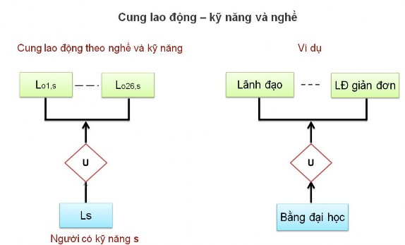 Hình 3 3 Cung lao động theo kỹ năng và nghề Đầu mỗi năm thị trường lao 3