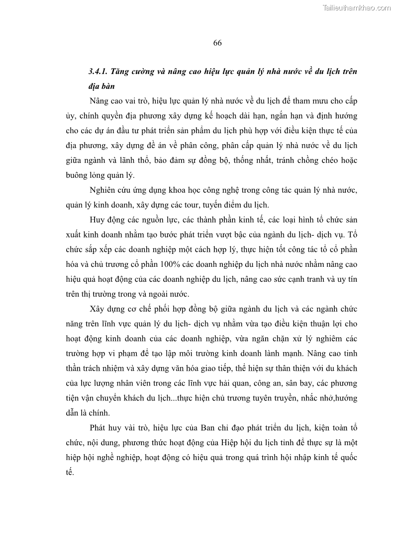 Luận văn Thạc sĩ Quản trị dịch vụ du lịch và lữ hành Giải pháp phát triển du lịch cộng đồng tại huyện Lạc Dương, tỉnh Lâm Đồng - 11 Trang 81