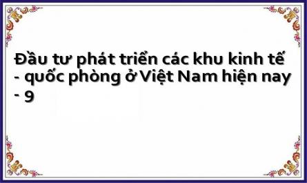 Đầu tư phát triển các khu kinh tế - quốc phòng ở Việt Nam hiện nay - 9