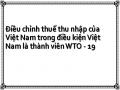 Điều chỉnh thuế thu nhập của Việt Nam trong điều kiện Việt Nam là thành viên WTO - 19