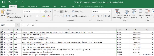 Phụ lục số 33 sổ cái TK 214 Phụ lục số 34 Số cái tài khoản 911 năm 11