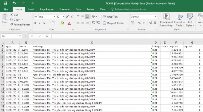 Phụ lục 32 Sổ cái tài khoản 642 Phụ lục số 33 sổ cái TK 214 Phụ 4