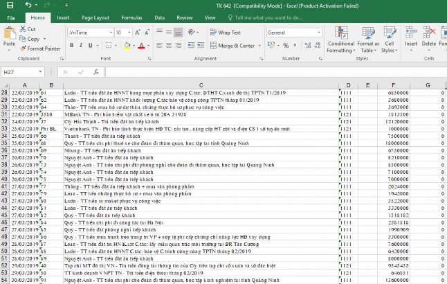 Phụ lục số 33 sổ cái TK 214 Phụ lục số 34 Số cái tài khoản 911 năm 9