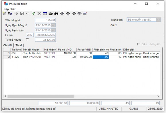 Phụ lục 2 26 Sổ cái tài khoản 911 Phụ lục 2 27 Báo cáo kết quả hoạt động 2
