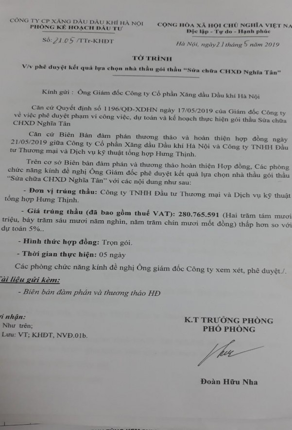 Biên bản bàn giao nghiệm thu Phụ lục 2 38 Hóa đơn GTGT Phụ lục 2 40 Phiếu chi 12