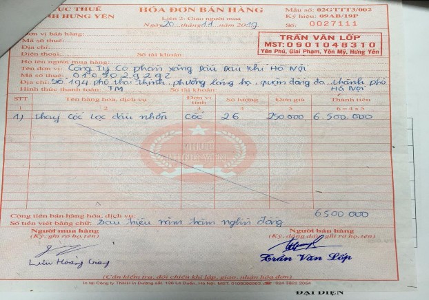 Phụ lục 2 40 Phiếu chi 6