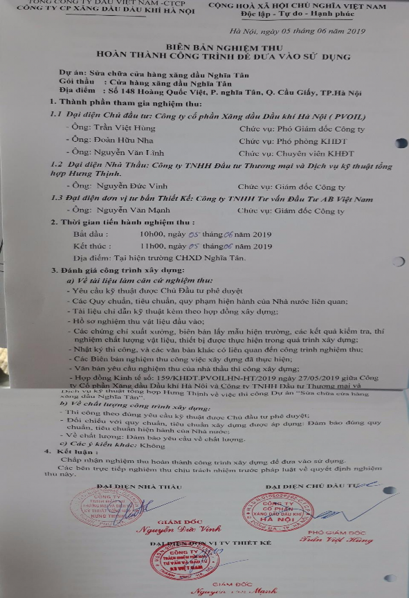 Kế toán tài sản cố định tại Công ty Cổ phần xăng dầu dầu khí Hà Nội 23 12