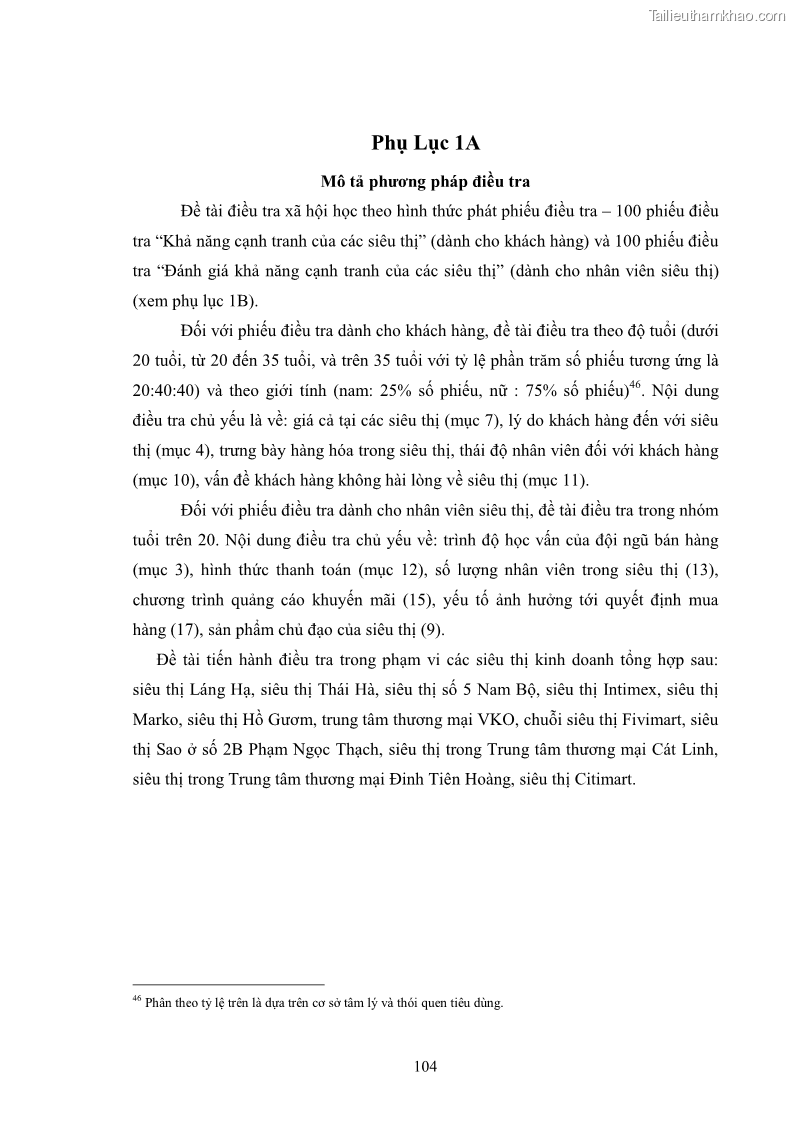 Khóa luận tốt nghiệp Phát triển hệ thống phân phối hàng hoá Việt Nam trong điều kiện hội nhập WTO - 14 Trang 105