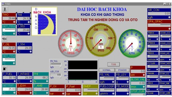 Hình 4 11 Màng hình máy tính sau khi hệ thống sẵn sàng hoạt động 4 6 7 Thiết 7