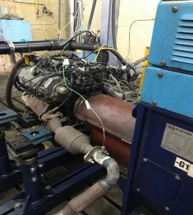 Hình 4 15 Lắp đặt động cơ DA465QE trên băng thử AVL Động cơ DA465QE được 2