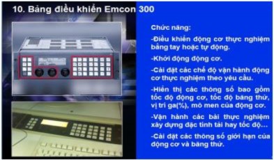 Hình PL 1 Bảng điều khiển Emcon 300 Hình PL 2 Các núm phim trên Emcon Bước 4 1